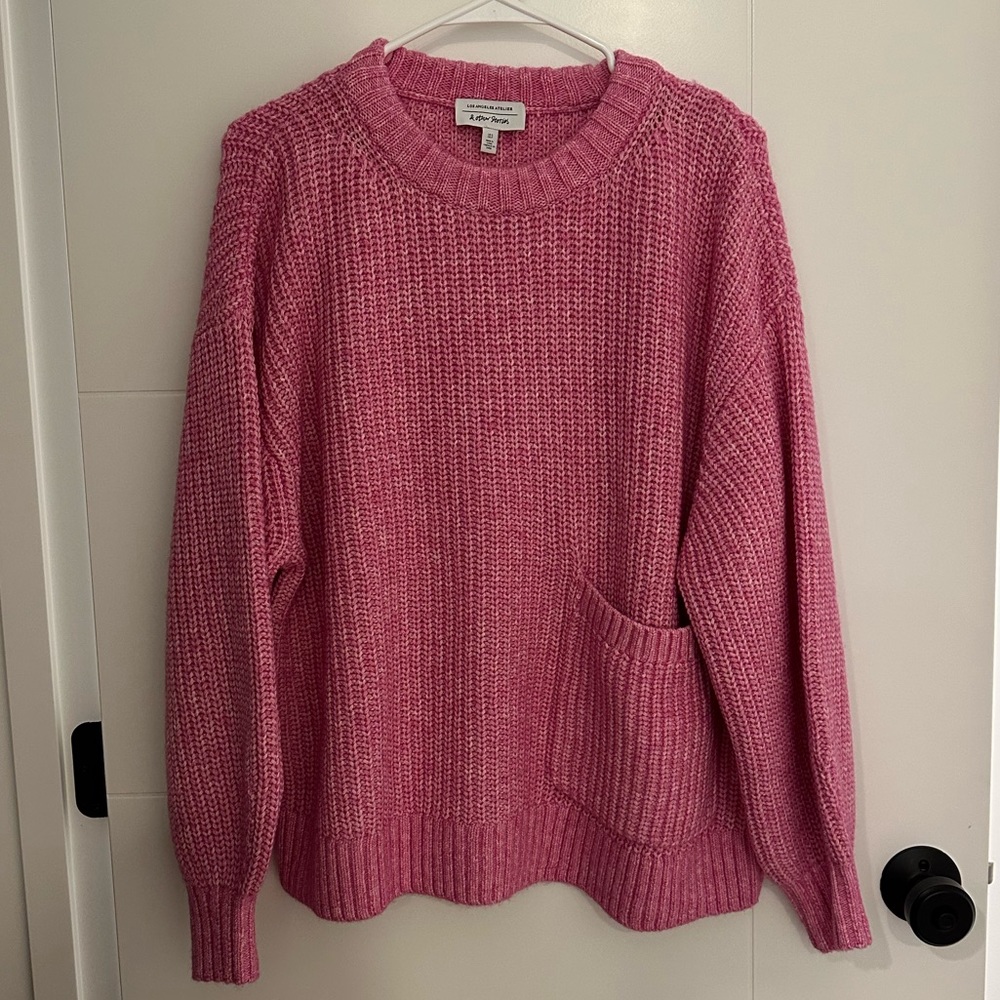 & Other Stories Pink Knitted Sweater WORN ONCE